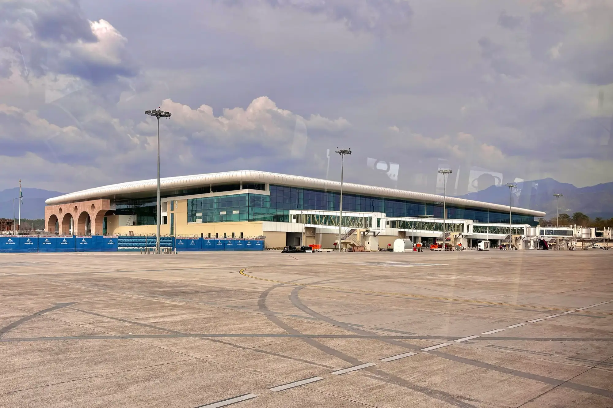 The passenger terminal at Jolly Grant airport, Dehradun